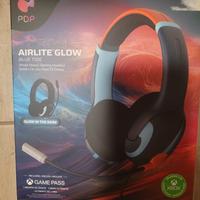 Airlite glow blue tide cuffie xbox