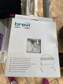 Zanzariera ad arco Brevi per culla a fianco letto