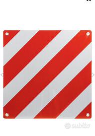 Cartello omologato carichi sporgenti