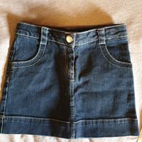 Gonnelline jeans bimba