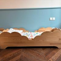 Lettino montessoriano con materasso