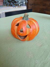 soprammobile/portacandela zucca halloween 