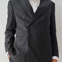 Giacca doppiopetto doppio petto loro piana 100% la