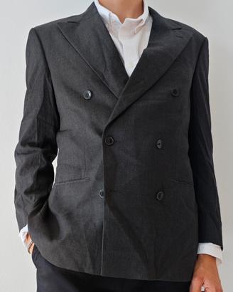 Giacca doppiopetto doppio petto loro piana 100% la