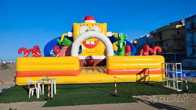  gioco gonfiabile per bambini Spongebob 12x10 