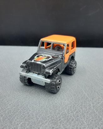 majorette jeep cj 4x4  colore nero 