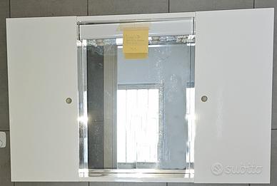 Mobiletto pensile da bagno con specchio