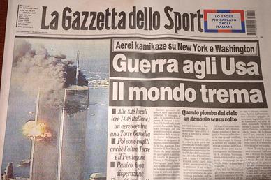 GIORNALE ORIGINALE: 11 SETTEMBRE 2001 Gazzetta