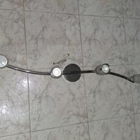 lampadario con faretti 