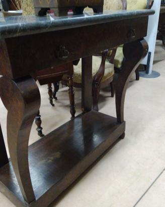 CONSOLLE FRANCESE D' EPOCA IMPERO DEI PRIMI 800.