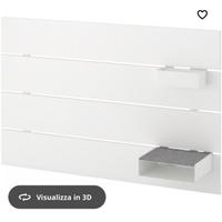 Testiere ikea per letto singolo o piazza e mezza
