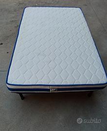 Rete a doghe con materasso 120 x 190