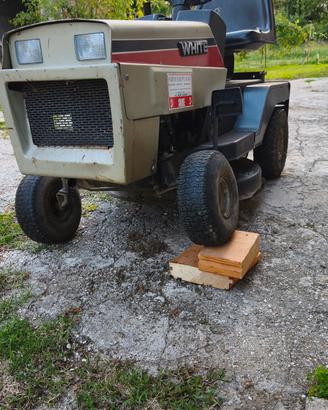 Trattorino Tagliaerba White 11hp