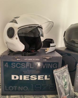 DIESEL AGV - casco modulare bianco usato