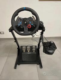 Logitech G29+stand Gt Omega+Cambio a h7 mance