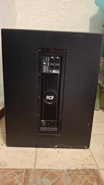 impianto voci,  audio l, casse  rcf art 500 e sub