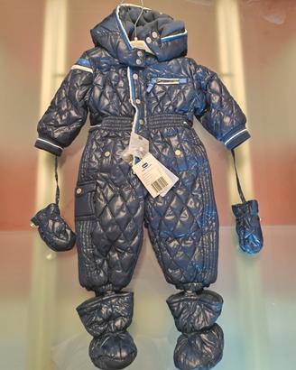 Chicco tuta neve neonato blu
