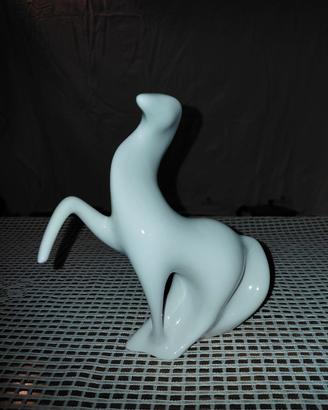 statua cavallo Royal Dux