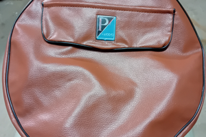 Copri ruota vespa struzzo faro basso vacanze roman