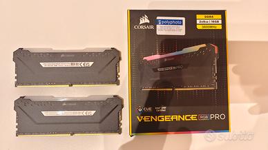 RAM Corsair Vengeance RGB Pro 16gb DDR4 3600mhz