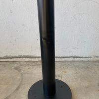 Posacenere da esterno a colonna ancorabile nero