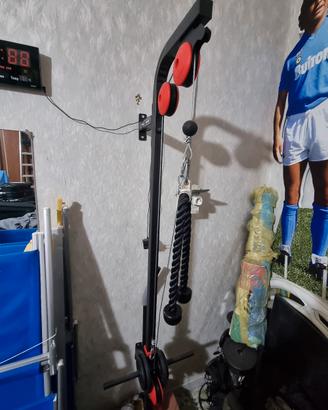 Stazione pulldown per Panca marbo sport