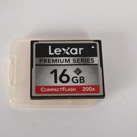 Scheda compact flash Lexar 16 GB 200X,