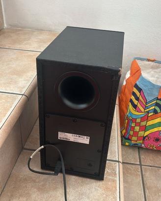 Soundbar Samsung con subwoofer wireless
