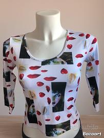 Maglia donna a maniche a tre quarti