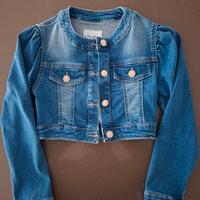 Giacca jeans bimba 