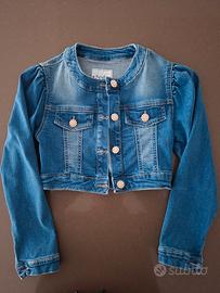 Giacca jeans bimba 