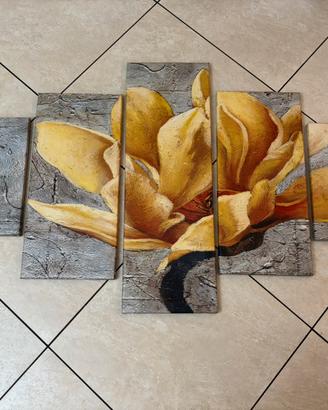 Composizione quadri in tela