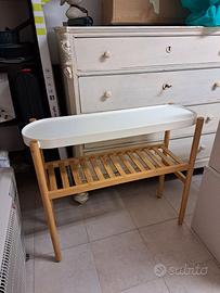 Piedistallo Ikea per piante, bambù/bianco, 70