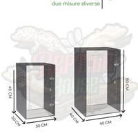 Teche e Terrari in PVC per rettili Gechi