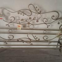 letto in ferro battuto 