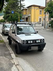 panda 4x4 trekking completamente restaurata