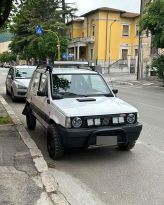 panda 4x4 trekking completamente restaurata