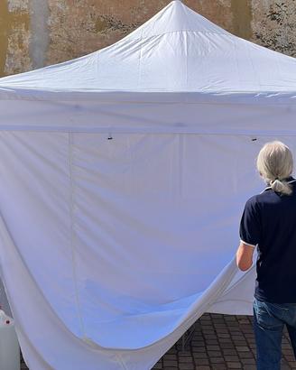 Gazebo 3x3 struttura esagonale 45mm