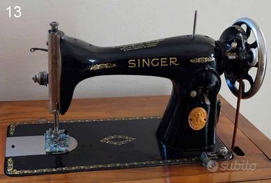 MACCHINA DA CUCIRE SINGER con mobile in radica