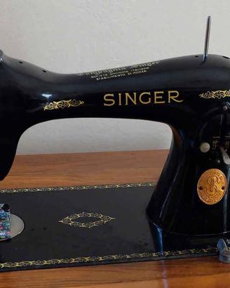 MACCHINA DA CUCIRE SINGER con mobile in radica