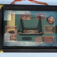 Quadro memorabilia titanic
