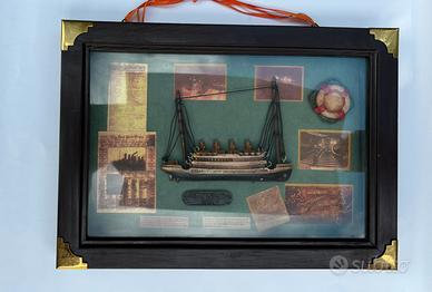 Quadro memorabilia titanic
