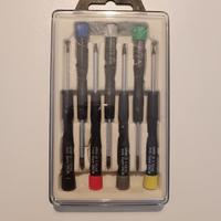 Set da 7 cacciaviti con testa a croce e piatta