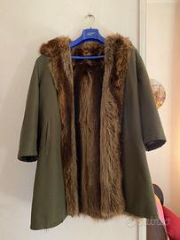 cappotto in pelliccia di marmotta