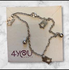 Braccialetto gufetti 4you c/scatolina originale