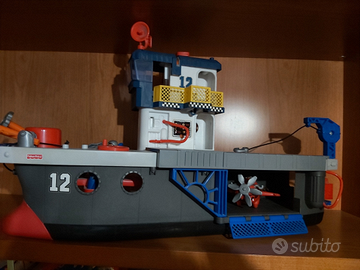 Nave portaerei imaginext fisher price