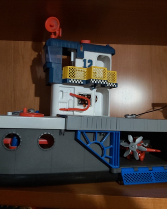 Nave portaerei imaginext fisher price