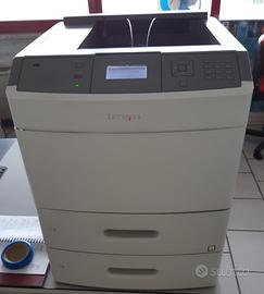 STAMPANTE laser Lexmark T654DTN doppio cassetto