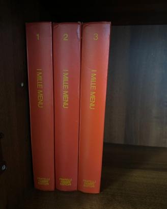 I MILLE MENU' (vol. I II III ) - 1972 - FABBRI