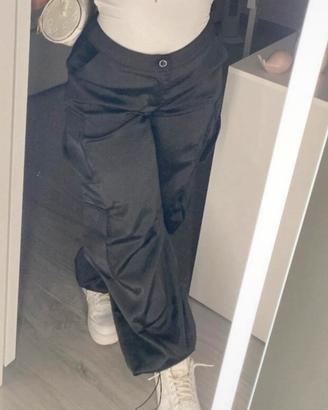 Pantaloni in raso. Taglia S(40). Nuovi